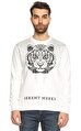 Jeremy Meeks Beyaz Sweatshirt