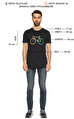 Bike Baskılı T-Shirt