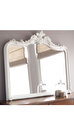 Laura Ashley Patricia White Overmantel Mirror