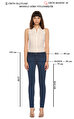 Victoria Beckham Denim Lacivert Jean Pantolon 