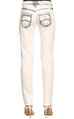 Armani Jeans Beyaz Jean Pantolon