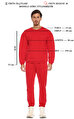 Les Benjamins Kırmızı Sweatshirt