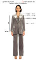 J By Jessica Kovacs Gri Blazer