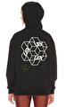 Untitled Experiment Simple Splash Black Hoodie