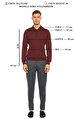 Sesia Cashmere Bordo Kazak