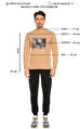 John Frank  Bej Sweatshirt