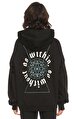 Common People Siyah Hoodie