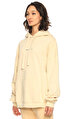 Common People Krem Rengi Hoodie