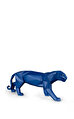 Lladro Panter Heykel Mavi 