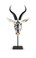 Lladro Antilop Maskesi Heykel Siyah- Altın 