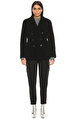 Alexander McQueen Siyah Kürk Ceket