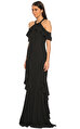 Zac Zac Posen Siyah Gece Elbisesi