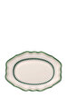 French Garden Green Line Oval Servis 37cm