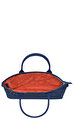 Longchamp Croco Block Evrak Çantası