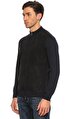 Man Leather Garment  Lacivert Ceket