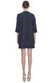 Eileen Fisher Lacivert Elbise