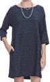 Eileen Fisher Lacivert Elbise