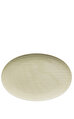 Mesh Cream Oval Servis Tabağı 34 cm