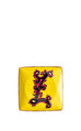 Alphabet Z Harfli Kare Dekoratif Tabak 12 cm 