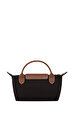 Longchamp Le Pliage Original Siyah Pouch Saplı Çanta
