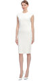 Alexander Mcqueen Beyaz Elbise