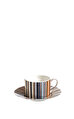 Missoni Stripes Jenkins 148, 6 Kişilik Kahve/Çay Fincan ve Tabağı