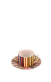 Missoni Stripes Jenkins 156, 6 Kişilik Kahve/Çay Fincan ve Tabağı