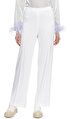 Leonard Beyaz Pantolon