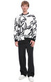 Y Plus Siyah/Beyaz Sweatshirt