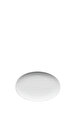 Mesh White Oval Servis Tabağı 18 cm