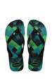 Brasil Fresh Black/Black/Leaf Green  Terlik