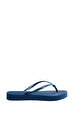 Slim Flatform Comfy Blue Terlik