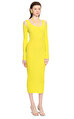 Essentiel Antwerp Sarı Elbise