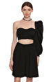 Feel The Lotus Siyah Crop Top