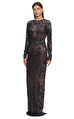 Zuhair Murad Lacivert Gece Elbisesi