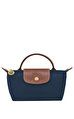 Longchamp Le Pliage Original Lacivert Pouch Saplı Çanta