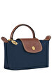 Longchamp Le Pliage Original Lacivert Pouch Saplı Çanta