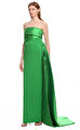 Solace London Yeşil Uzun Elbise 