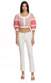 Mih Jeans Beyaz Jean Pantolon