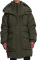 Add Hoded Down Parka Yeşil Mont