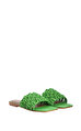De Siena Yeşil Sandalet