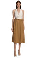 Veronica Beard Camel Renkli Etek