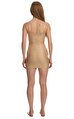 Resultwear Nude Elbise Korse