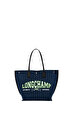 Longchamp Essential Tote Lacivert Çanta