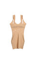 Resultwear Nude Elbise Korse