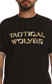 Tactical Wolves Siyah T-Shirt