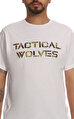 Tactical Wolves Beyaz T-Shirt