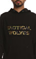 Tactical Wolves Siyah Hoodie