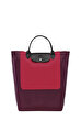 Longchamp Cabas Bordo Bez Çanta M