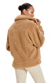 Ugg W Frankie Sherpa Trucker Jacket Camel Mont